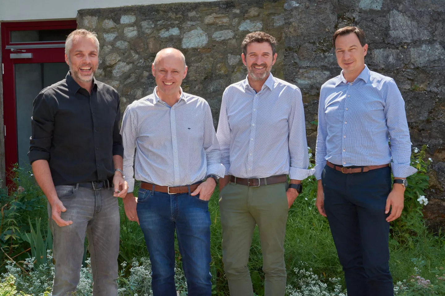 Intact's Founders in 2019: Hans Fruhmann, Franz Rauch, Thomas Lorber, and Peter Krainer