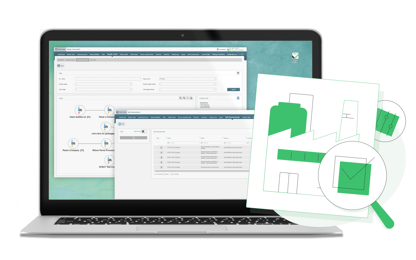 Intact Platform Auditee Portal Module | Intact