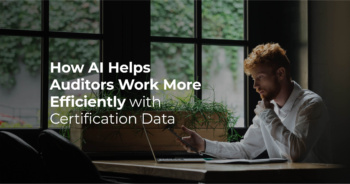 How AI Helps Auditors Work More Efficiently with Certification Data web preview