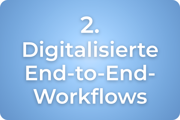 2. Digitalisierte End-to-End-Workflows